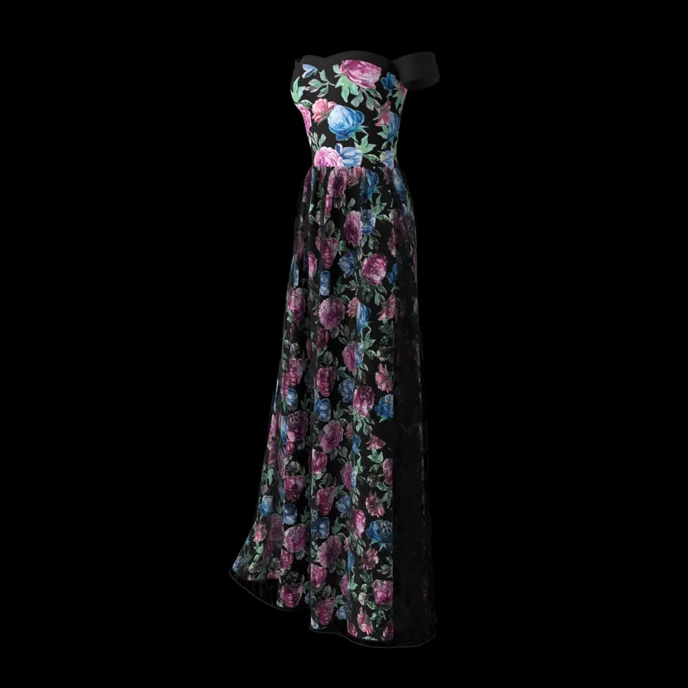 Black Women's Gown 2