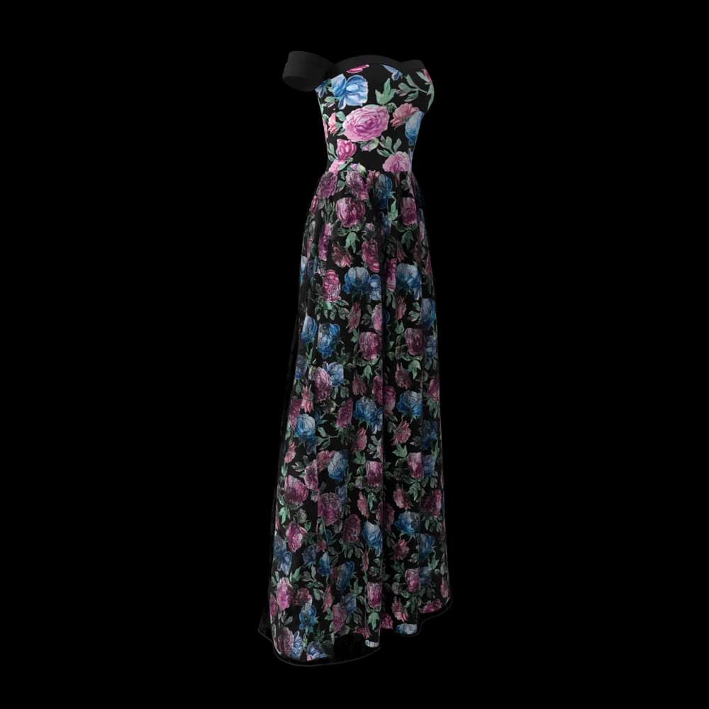 Black Women's Gown 4